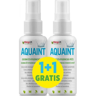 Aquaint 100% ekologická čisticí voda 2 x 50 ml