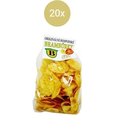 B Brambůrky sýrové 20 x 70 g