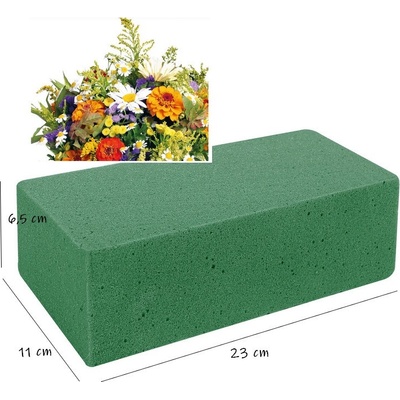 Aranžovacia pena na rezané kvety 22x11cm,florex LE-FF10000