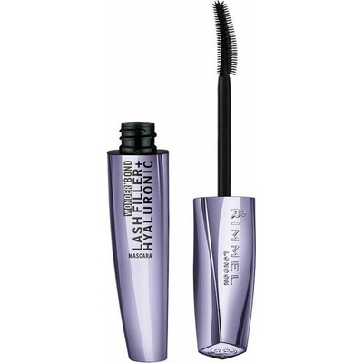 Rimmel Wonder Bond objemová a prodlužující řasenka pro podporu růstu řas Black 11 ml