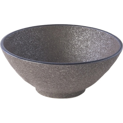 Made in Japan Earth Black Velká Udon Mísa 20 cm
