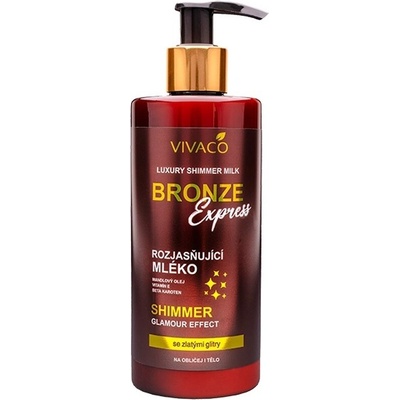 Vivaco Bronze Express rozjasňující tělové mléko 300 ml