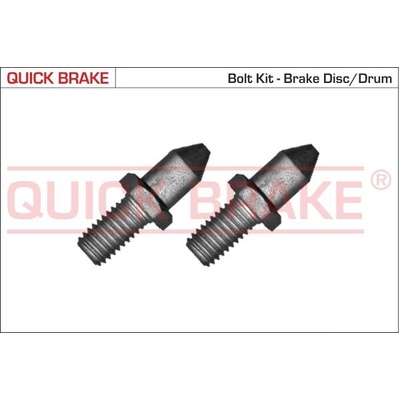 sada skrutiek, brzdový kotúč QUICK BRAKE 11678K