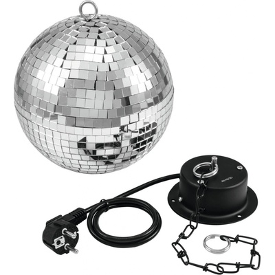 Eurolite Zrcadlová koule 20cm SET včetně motorku – Hledejceny.cz