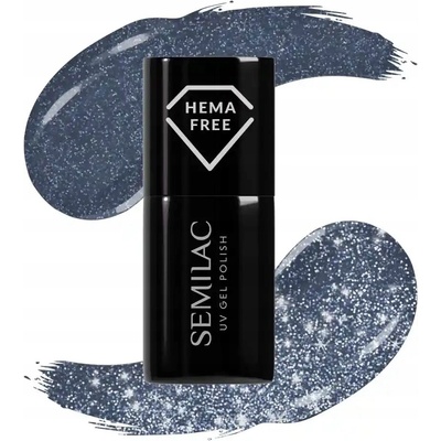 SEMILAC 398 Classy & Sassy Hybridní lak Day&Night 7 ml