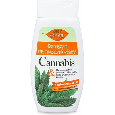 BC Bione šampón na mastné vlasy Cannabis 260 ml