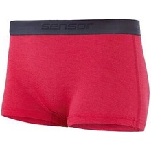 SENSOR MERINO ACTIVE kalhotky s nohavičkou magenta