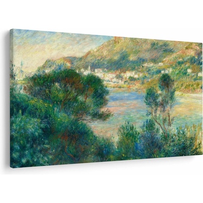 Obraz - Auguste Renoir, View of Monte Carlo from Cap Martin, reprodukcia, jednodielne 120x80 cm