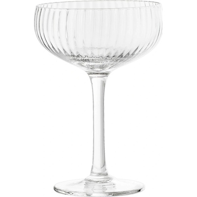 Bloomingville Sklenička na šampaňské Astrid čirá barva sklo 250 ml