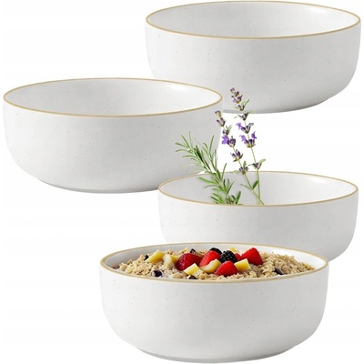 MG Home Artena Salátové mísy porcelánové 15 cm 4 ks