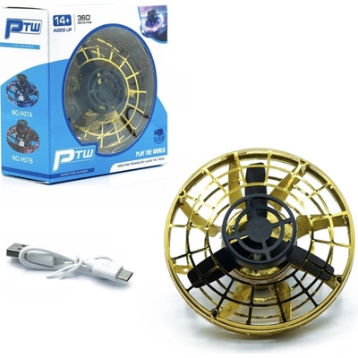 Házející a létající PTW spinner s LED osvětlením modrý – Hledejceny.cz