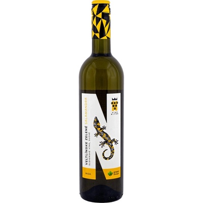 Nitra Salamandra Veltlínske Zelené Suché 12,5% 0,75 l (čistá fľaša)