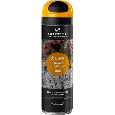 SOPPEC Značkovací sprej TrackMarker fluorescentný oranžový 500ml trvanlivosť 3 mesiace