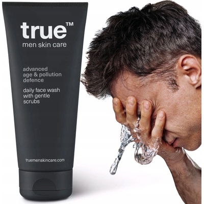 true men skin care Daily face wash with gentle scrubs 200 ml – Hledejceny.cz