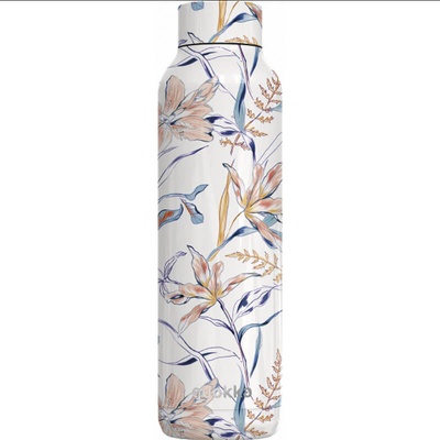 Quokka Nerezová láhev termoska Vintage Floral 630 ml