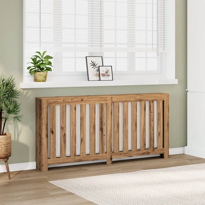 VidaXL Kryt na radiátor MDF 175 x 82 cm béžový