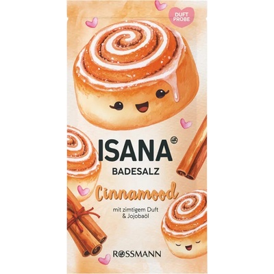 ISANA Sůl do koupele Cinnamood 80 g – Hledejceny.cz