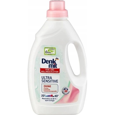 Denkmit Lutra Sensitive prací gel pro alergiky 30 PD
