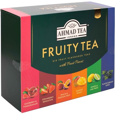 Ahmad Tea Fruity Tea luxusní papírová kazeta 6 x 10 x 2 g