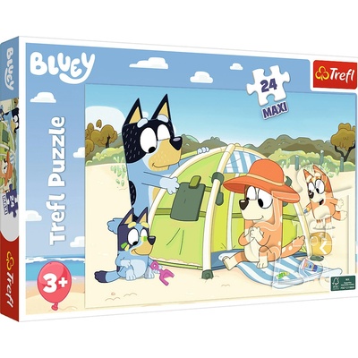 TREFL Bluey a její skvělý den MAXI 24 dílků