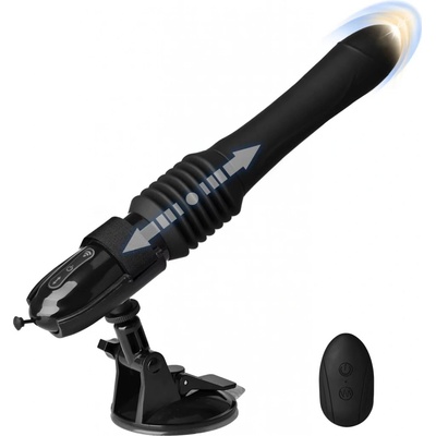 SuperLove Holy F Thrusting Mini Sex Machine with Remote & Strong Suction Cup