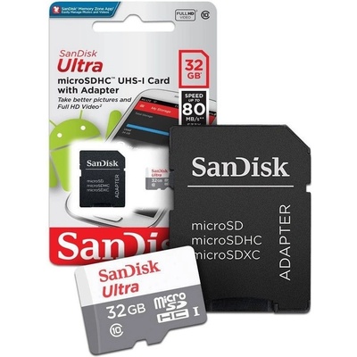 SanDisk microSDHC UHS-I U1 32 GB SDSQUNR-032G-GN3MN – Hledejceny.cz