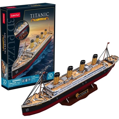 Cubicfun 3D puzzle Titanic, Royal Mail Ship 125 ks