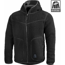 Bunda Pentagon Ianos 2v1 Sherpa fleece čierna wolf grey