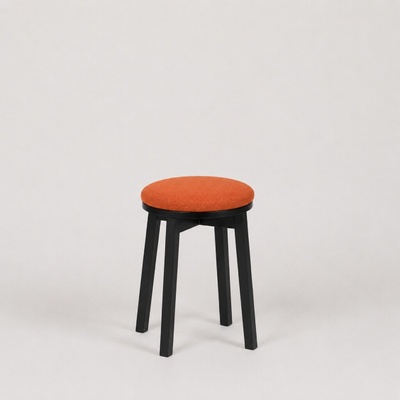 Stima TABURET 03 černá LUX terracotta 10