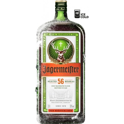 Jägermeister 35% 3 l (holá láhev)