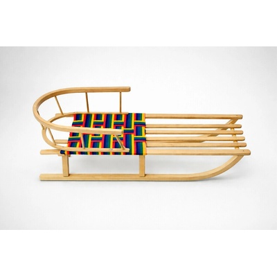 KK01 Drevené sánky s operadlom 85cm