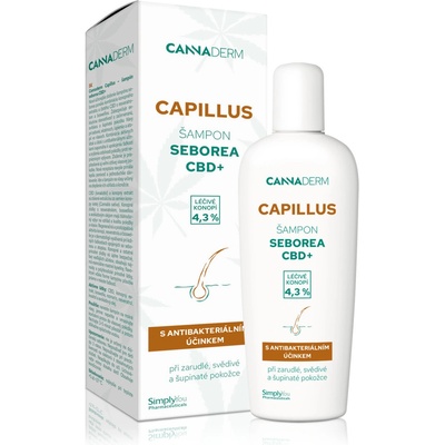 Cannaderm Capillus seborea s CBD+ 150 ml