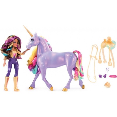 Spin Master Unicorn Academy Světelný Jednorožec Wildstar & Sophia 24 cm
