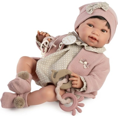 Antonio Juan 33354 PIPA realistická miminko s měkkým látkovým tělem 42 cm