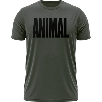 GymBeam Tričko Animal Military Green - Universal Nutrition M