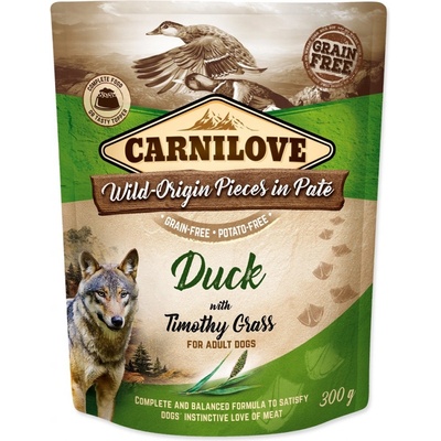 Carnilove Duck & timothy grass 300 g