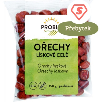ProBio Lískové ořechy celé bio 150 g