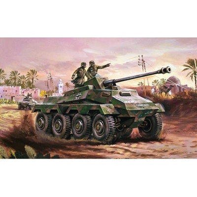 AIRFIX Classic Kit VINTAGE military A01311V Sd.Kfz.234 Armou červenáCar 30-A01311V 1:76