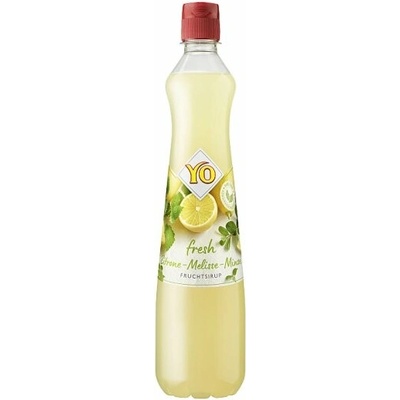 Yo Fresh sirup citron meduňka a máta 0,7 l