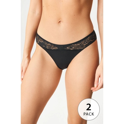 COTONELLA 2PACK Klasické kalhotky Lucy černá – Hledejceny.cz