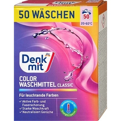 Denkmit prášek na barevné prádlo 3 kg 50 PD