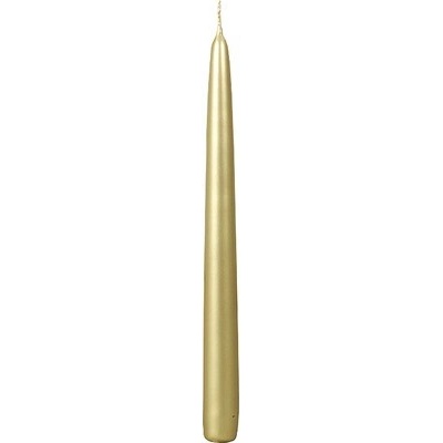 METALIK konická metalická lesklá zlatá 24 cm
