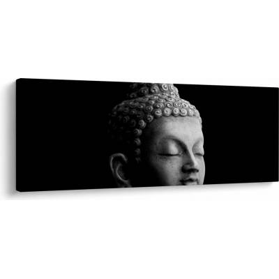 Obraz - Budha, portrét, jednodielne 145x58 cm
