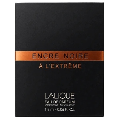 Lalique Encre Noire A L'Extreme parfumovaná voda pánska 1,8 ml vzorka