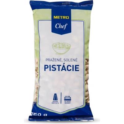 Metro Chef Pistácie pražené solené 750 g