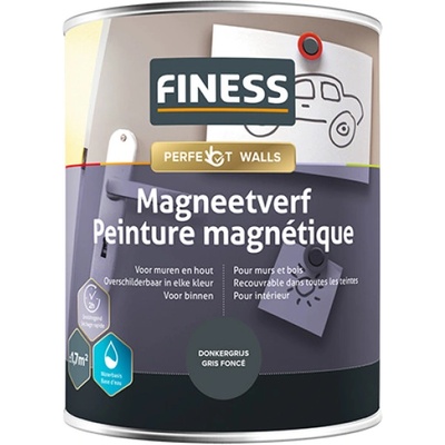 SPS Magnetická barva 1l, Vzhled mat, šedá