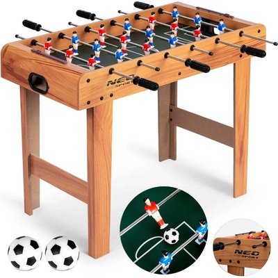 Neo-Sport Stolní fotbal Neosport 70x37x62cm NS-802 dřevěný – Hledejceny.cz