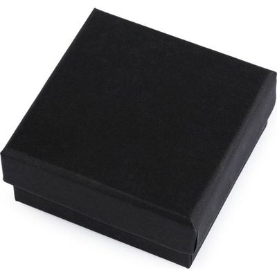 Krabička na šperky 8x8 cm Varianta: 5 (8x8 cm) černá mat, Balení: 1 ks