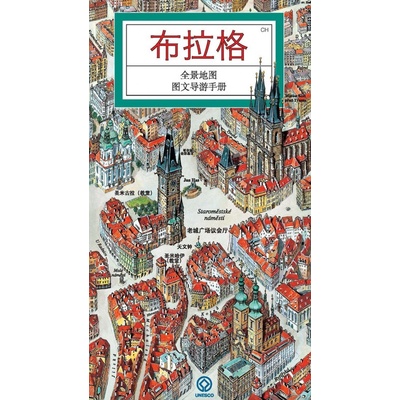 Praha panoramatická mapa čínsky ATP