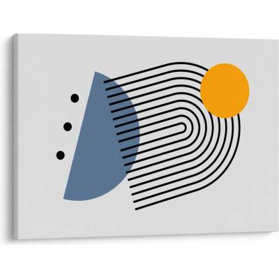 Obraz - Minimalistická abstrakce N⁰2, jednodílný 70x50 cm